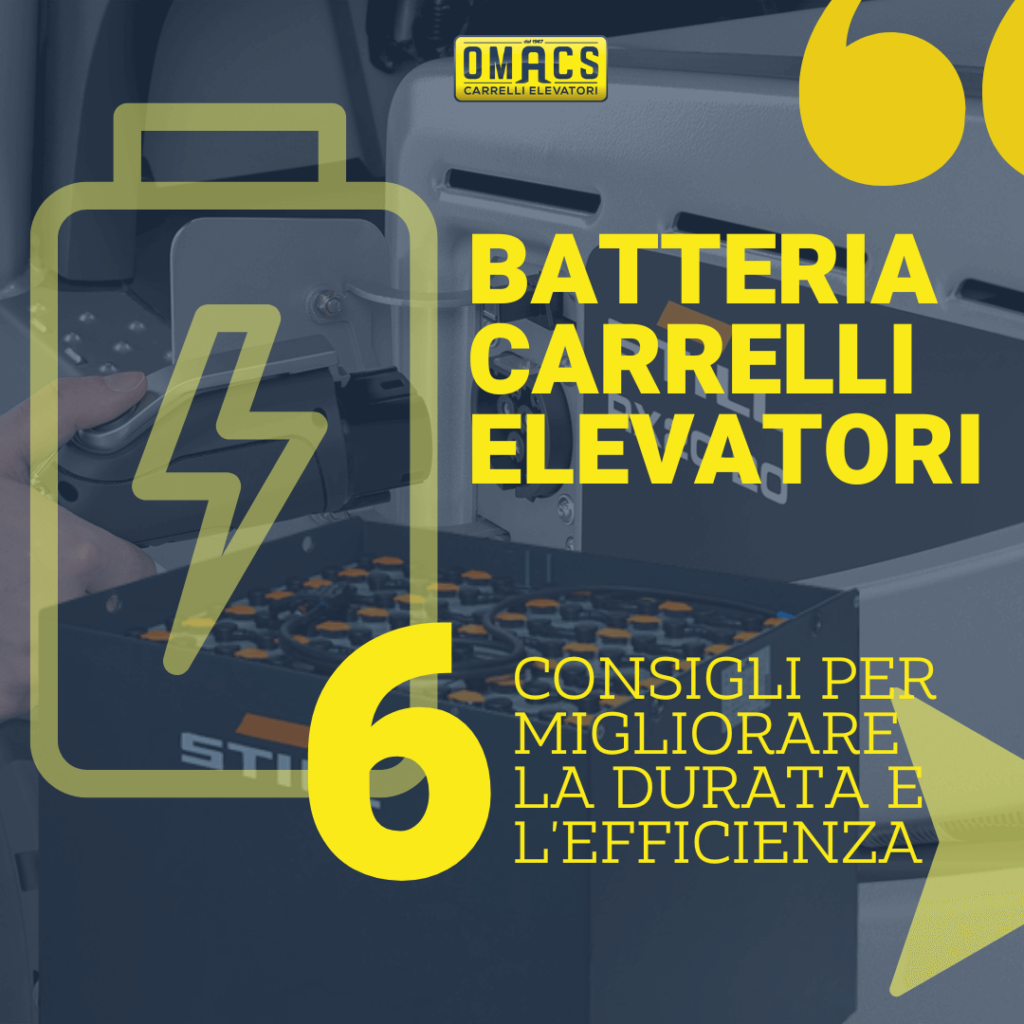 consigli Batteria carrelli elevatori